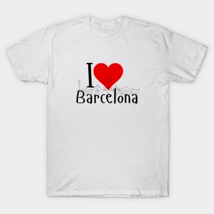 I Love Barcelona T-Shirt